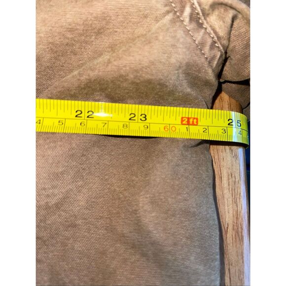 Vintage Spencer Douglas barn chore coat tan canvas with flannel lining size Smal - Picture 7 of 10